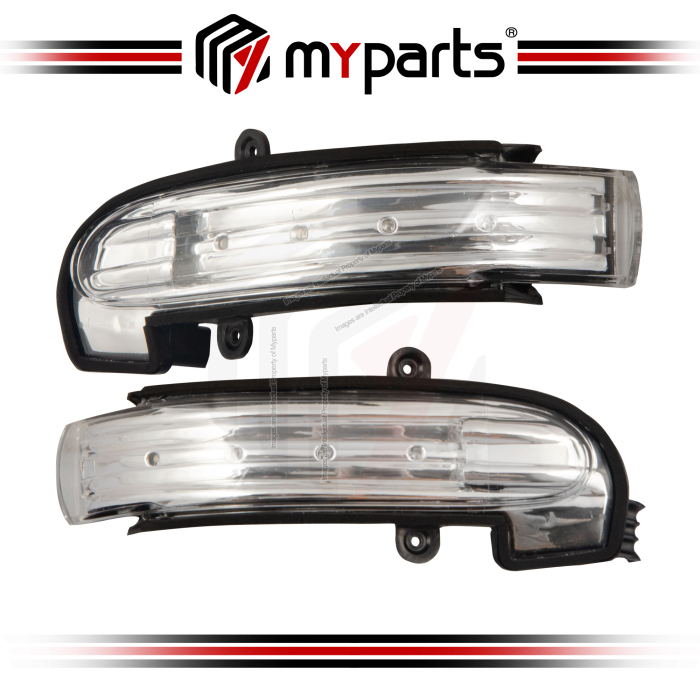 Myparts Mercedes Benz C Class W203 2000-2004 Side Door Mirror LED Signal Lamp Indicator Turn | Hand