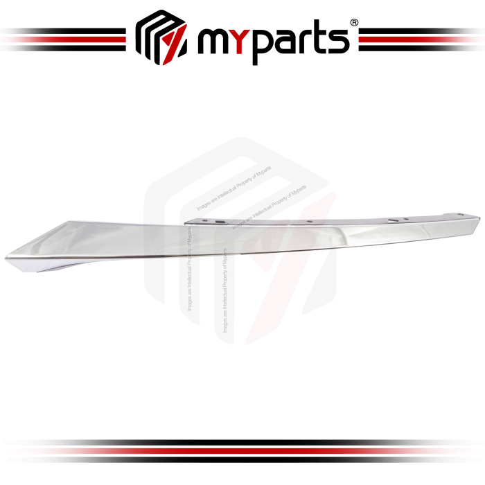 Myparts Fits Honda Civic FC 2016-2021 (Chrome) Headlamp Head Light Moulding Garnish | LH Left Hand (Passenger Side)