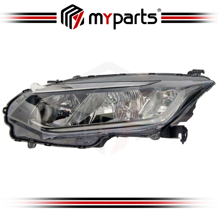 Myparts Fits Honda City GM T9A Facelift 2017-2020 (With DRL, No LED) Head Lamp Head Light Front | LH Left (Passenger Side)