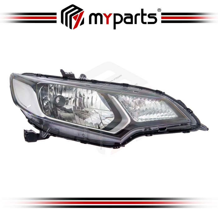 Myparts Fits Honda Jazz GK T5A Pre-Facelift 2017-2021 Head Lamp Headlamp Head Light Front Headlight | RH Right Hand (Driver Side)