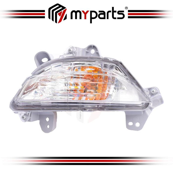 TYC Fits Mazda 3 Skyactiv BM Sedan Hatch 2013~2016 | Front Bumper Flasher Light Turn Signal Indicator Lamp | LH LHS Left Hand (Passenger Side)