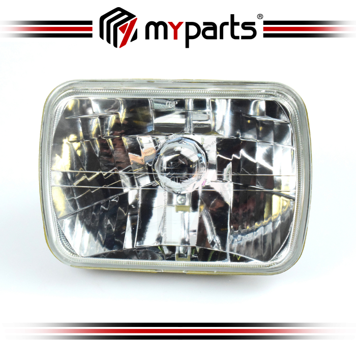 TYC Fits Toyota Hiace LH RZH Series 1990~2005 | Headlight Head Light Front Lamp (Plastic Crystal Lens No Globe/Bulb) | 1 Unit LH Left = RH Right