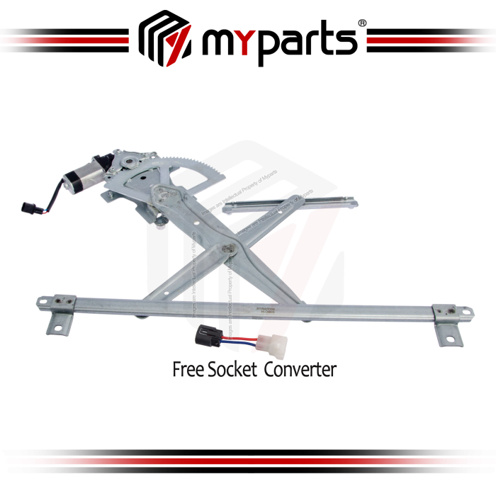 Door Window Regulator Front (With Motor)