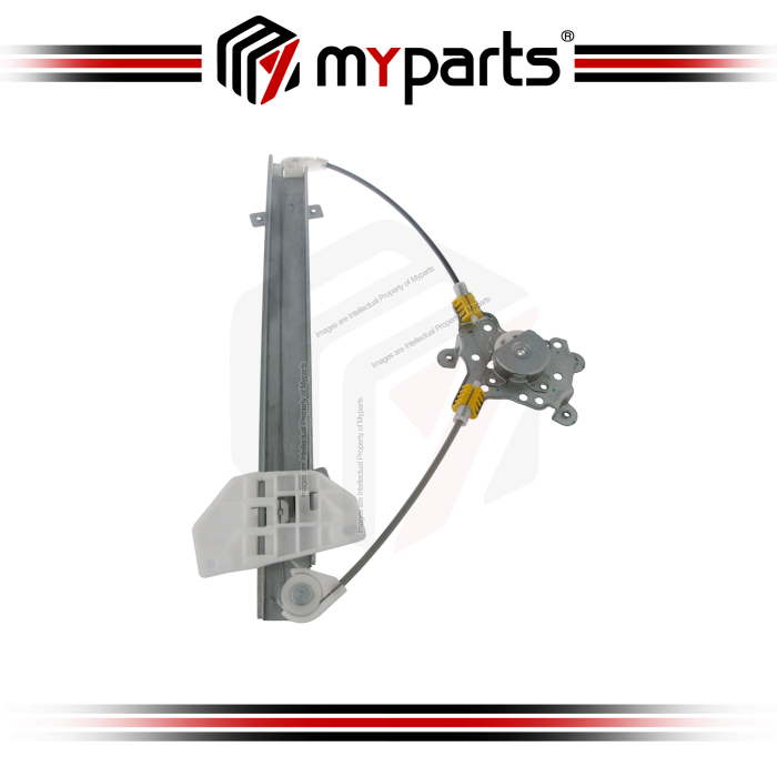 Myparts Fits Mitsubishi Lancer CC CE Wagon 1992~2003 / CC Sedan 1992~1996 | FRONT Door Window Regulator No Motor | LH LHS Left Hand (Passenger)
