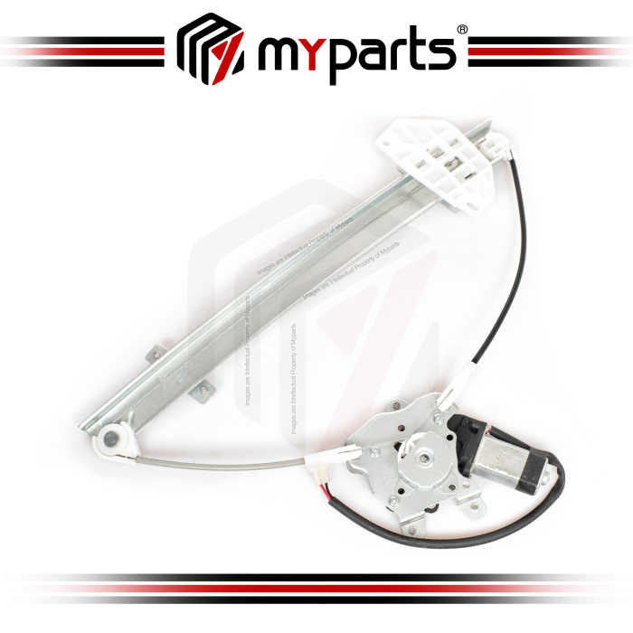 Myparts Fits Mitsubishi Lancer CC CE Wagon 1992~2003 / CC Sedan 1992~1996 | FRONT Door Window Regulator With Motor | LH LHS Left Hand (Passenger)