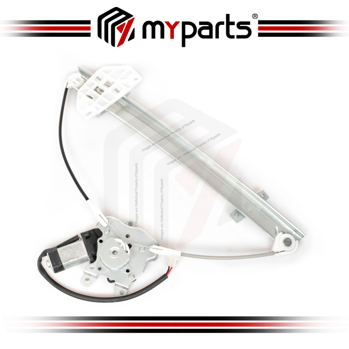Myparts Fits Mitsubishi Lancer CC CE Wagon 1992~2003 / CC Sedan 1992~1996 | FRONT Door Window Regulator With Motor | RH RHS Right Hand (Driver)