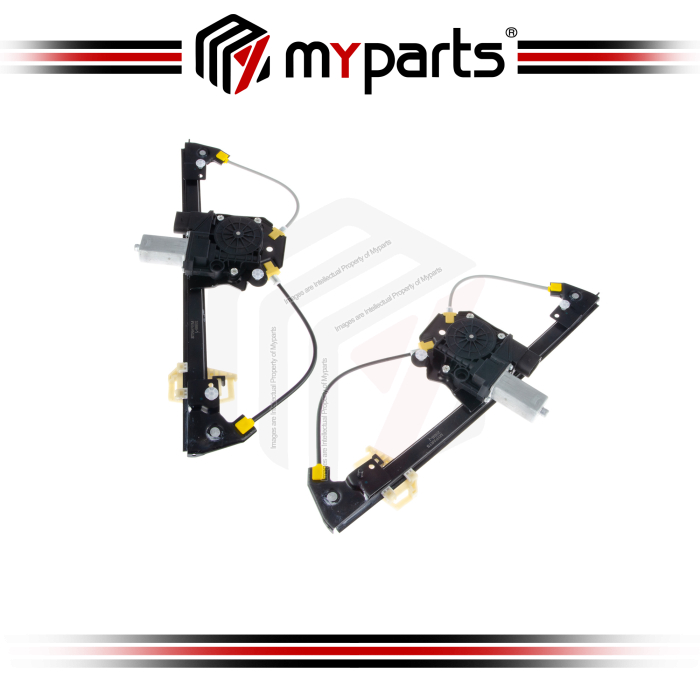 Window Regulator Rear (With 5 Pins Motor) (Set LH+RH)