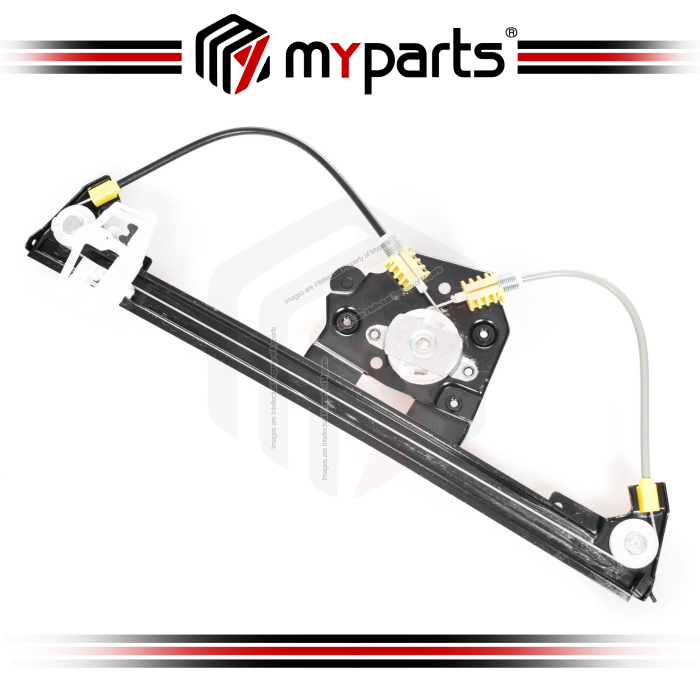 Myparts Fits BMW 3 Series E90 Sedan / E91 Wagon 2005~2012 | REAR Electric Power Door Window Regulator (No Motor) | RH RHS Right Hand (Driver Side)