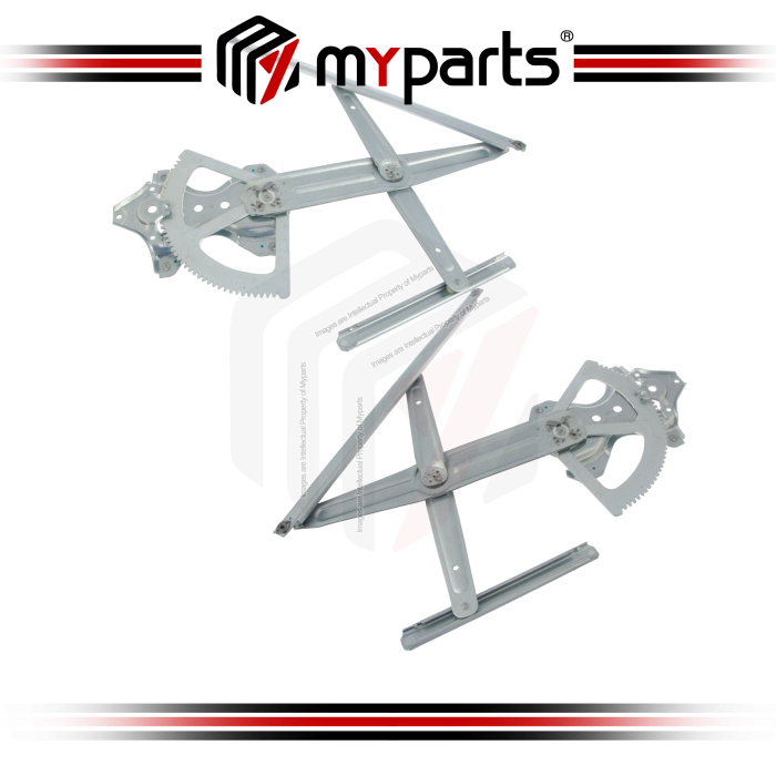 Fit Toyota Corolla Altis CE120 ZE120 2001~2008 | FRONT Power Window Gear Regulator Door (No Motor) | Set OF LH LHS Left Hand + RH RHS Right Hand