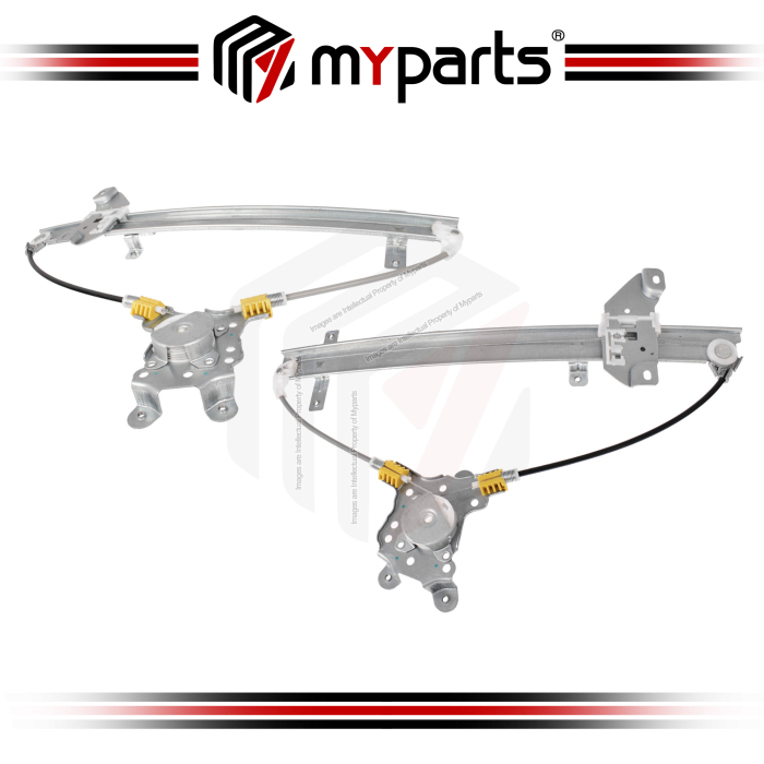 Door Window Regulator Front (No Motor) (Set LH+RH)