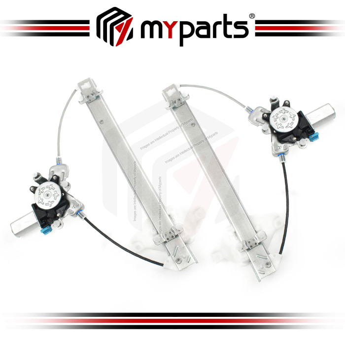 Door Window Regulator Rear (With Motor) (Set LH+RH)