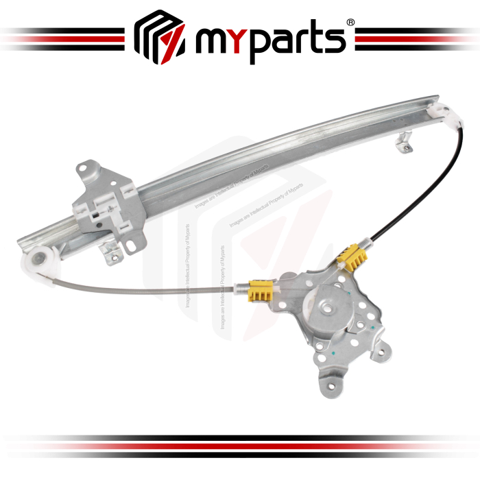 Myparts Fits Nissan Navara D40 2006~2015 Thailand Build | FRONT Electric Power Door Window Regulator (No Motor) | LH LHS Left Hand (Passenger)