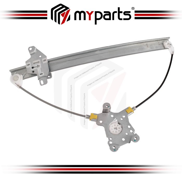 Myparts Fits Nissan Navara D40 2006~2015 Thailand Build | REAR Electric Power Door Window Regulator (No Motor) | LH LHS Left Hand (Passenger)
