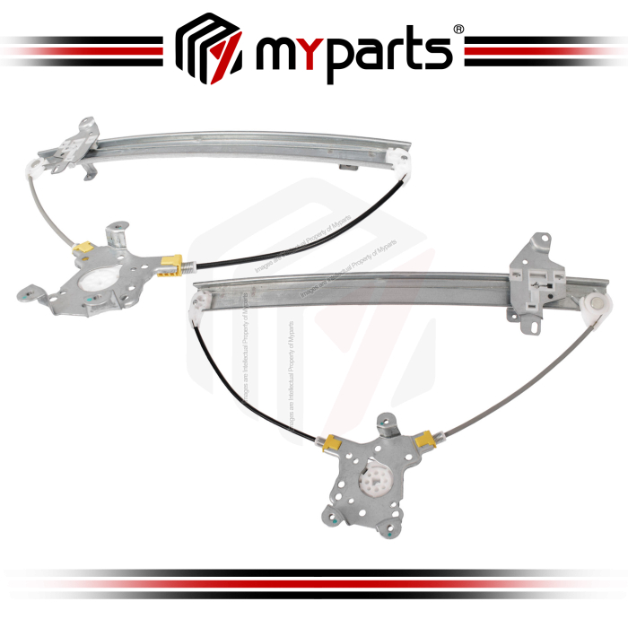 Door Window Regulator Rear (No Motor) (Set LH+RH)