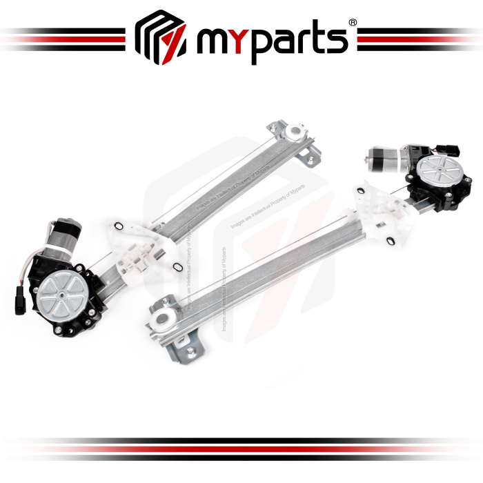 Myparts Fits Honda CRV CR-V RE SWA 2007~2012 | REAR Electric Door Window Regulator (With Motor) | Set LH LHS Left Hand + RH RHS Right Hand