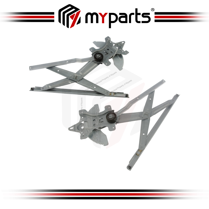 Myparts Toyota Corolla AE110 AE111 1995~2001 FRONT Power Window Gear Regulator Door (No Motor) | Set Of LH LHS Left Hand + RH RHS Right Hand
