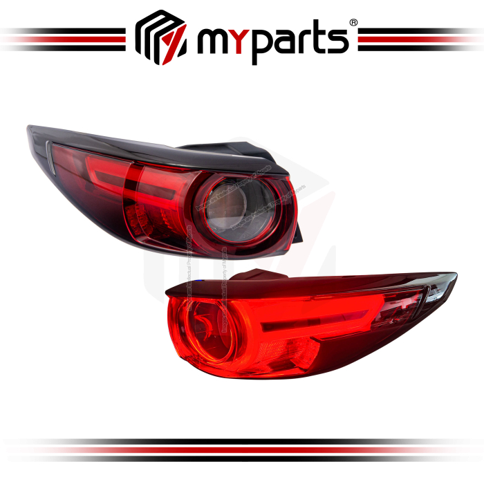 Tail Lamp Outer (With LED) (China) (Set LH+RH)