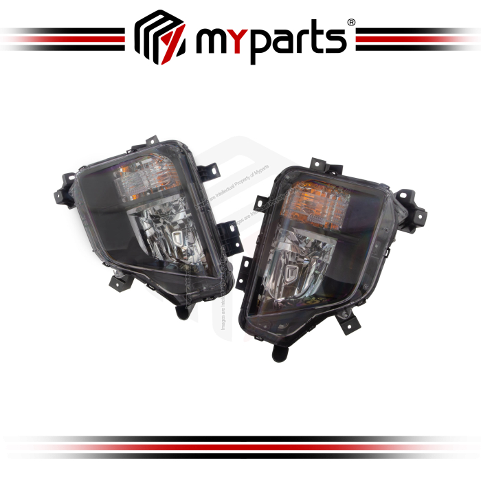 Fog Lamp Set (Excluded Wiring and Switch)