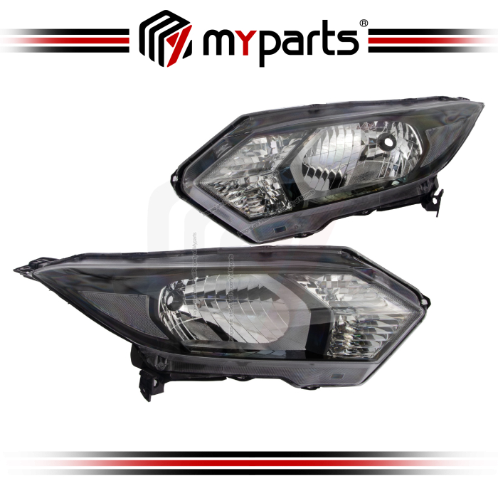 Head Lamp (Halogen, Electric Adjust) (China) (Set LH+RH)
