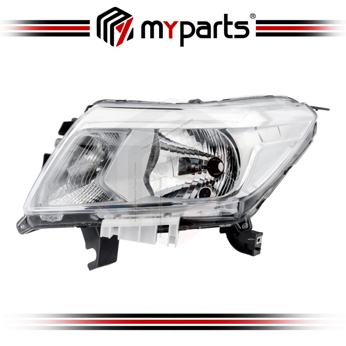 Head Lamp (Halogen Manual Adjust) (Chrome)