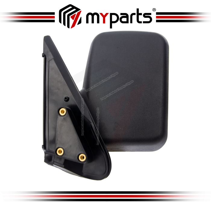 Side Door Mirror (Manual, Black)