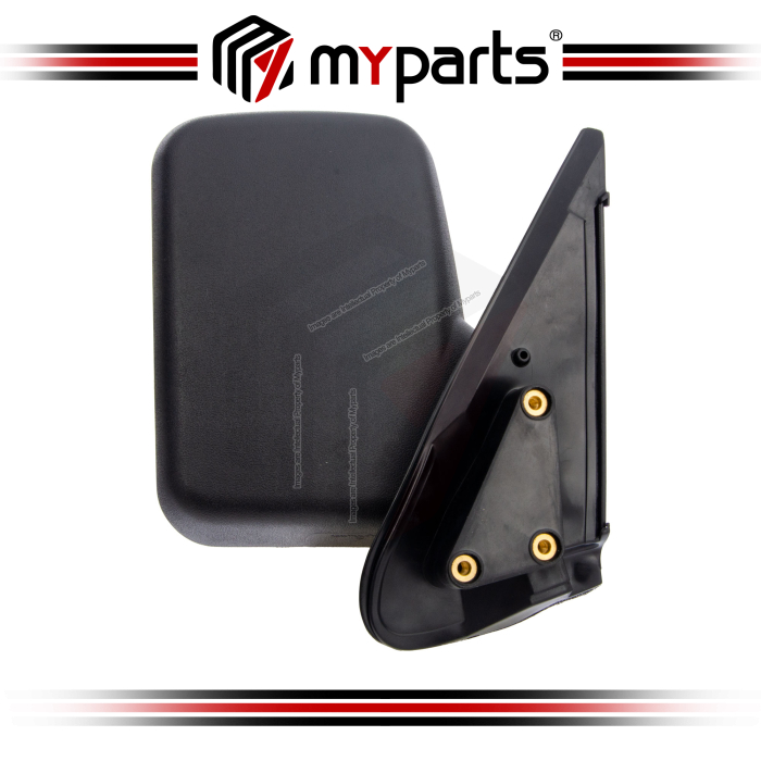 Side Door Mirror (Manual, Black)