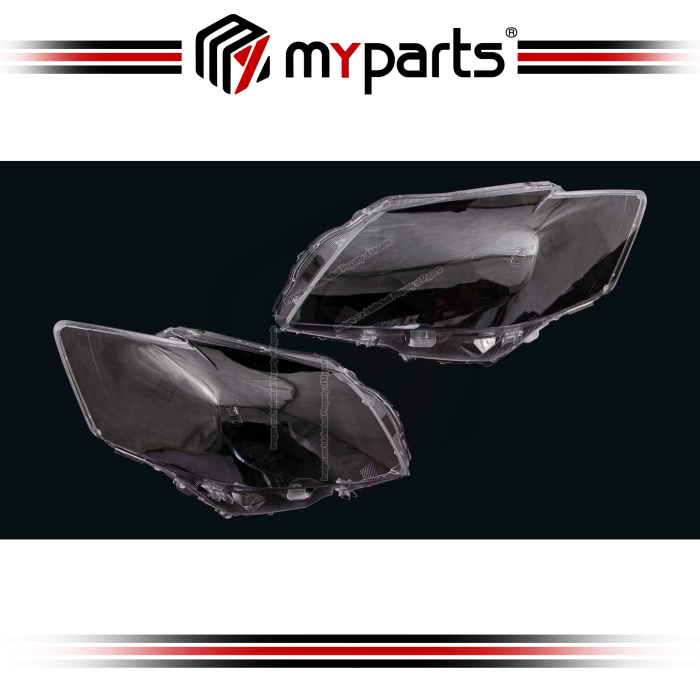 Head Lamp Cover Lens (Set LH+RH)