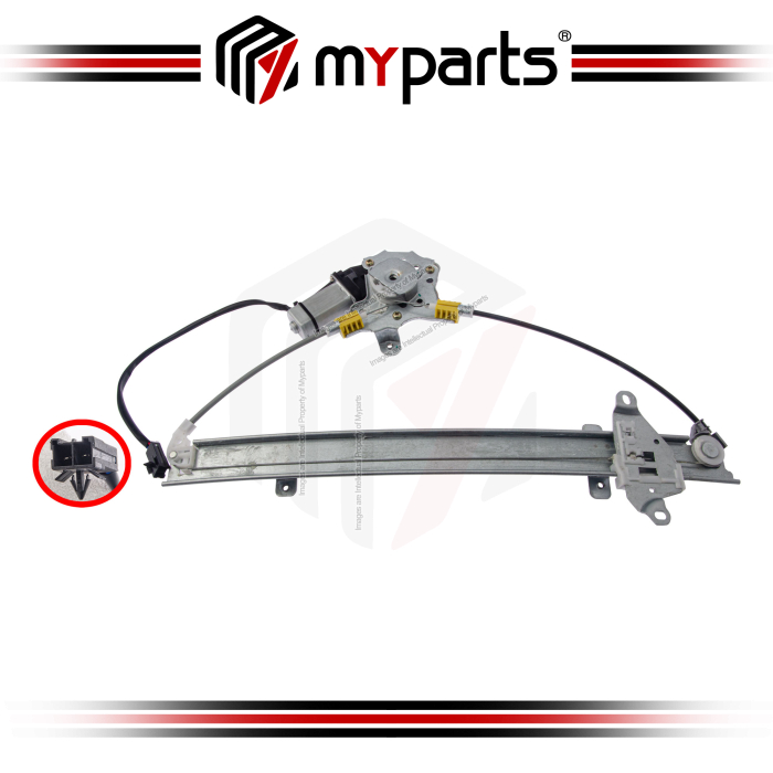 Door Window Regulator FRONT (Electric With Motor)