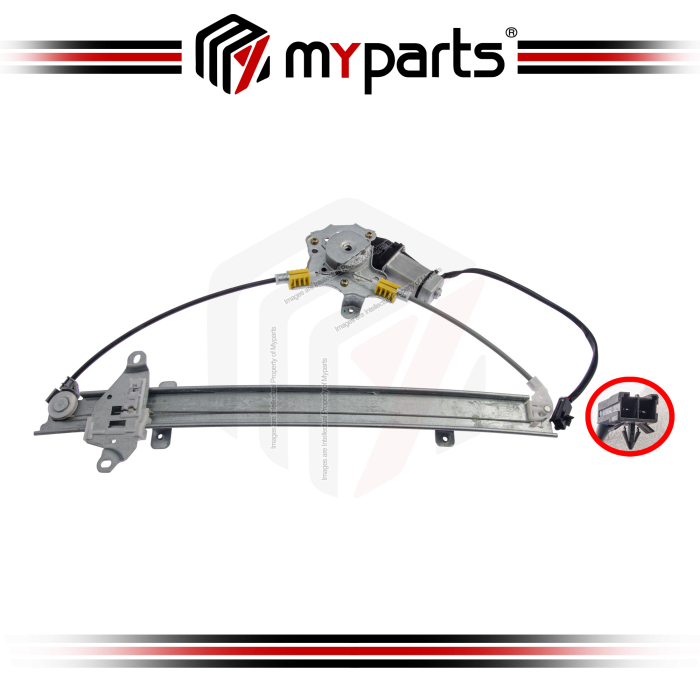 Door Window Regulator FRONT (Electric With Motor)
