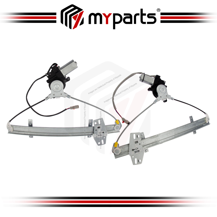 Door Window Regulator Front (Electric 2/4 Pins Motor) (Set LH+RH)
