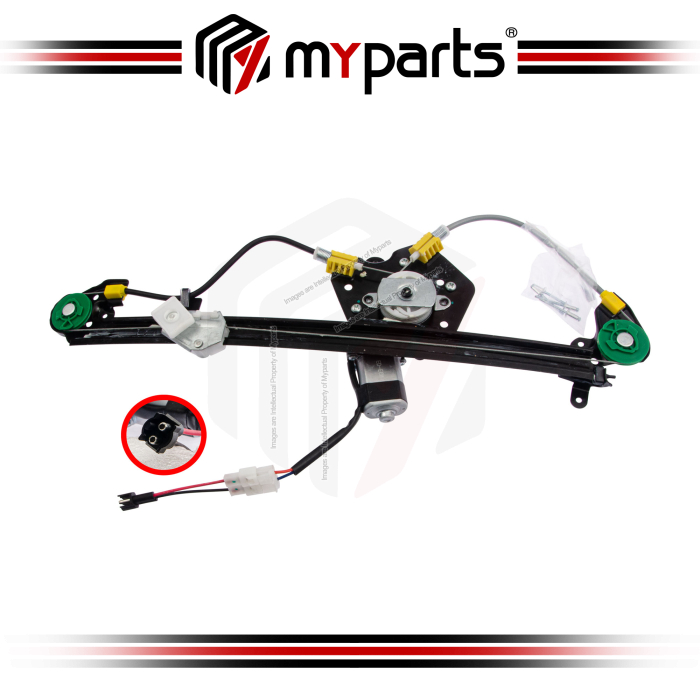 Window Regulator Rear (2Pins Motor)