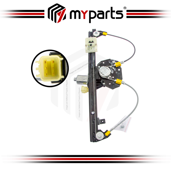 Door Window Regulator Rear 5 Door (With Motor)