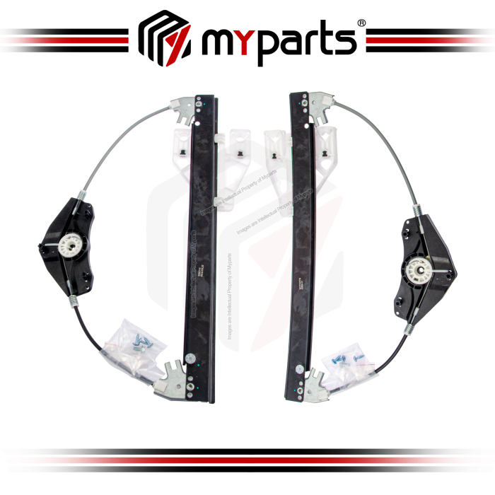 Door Window Regulator Rear (No Motor) (Set LH+RH)