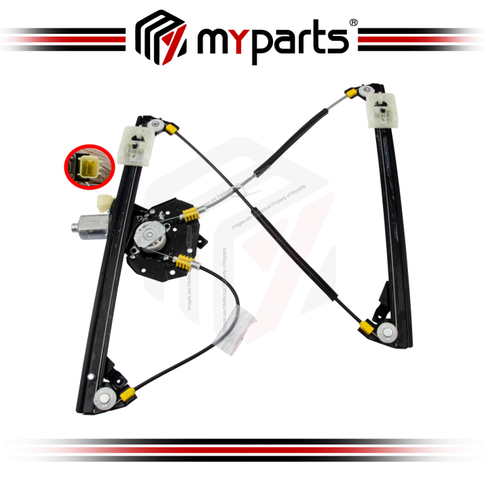Door Window Regulator Front 5 Door (With Motor)
