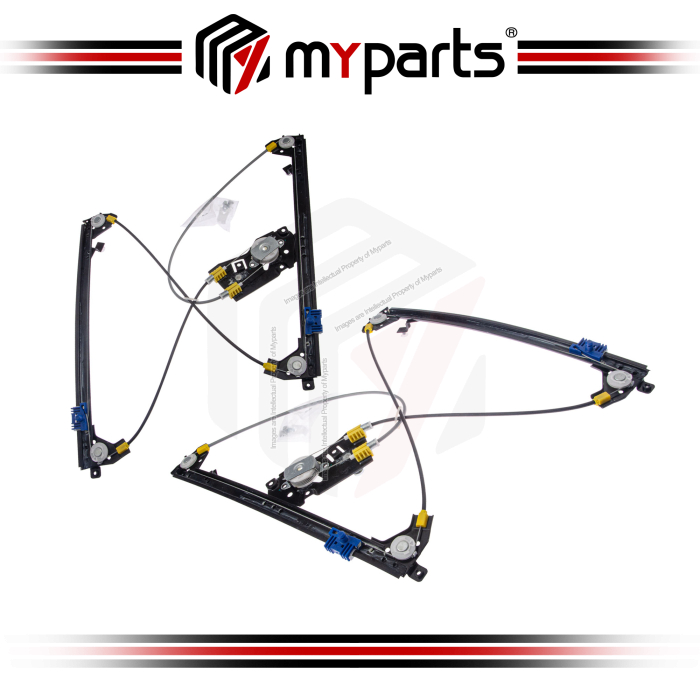 Door Window Regulator Front (No Motor)(Set LH+RH)
