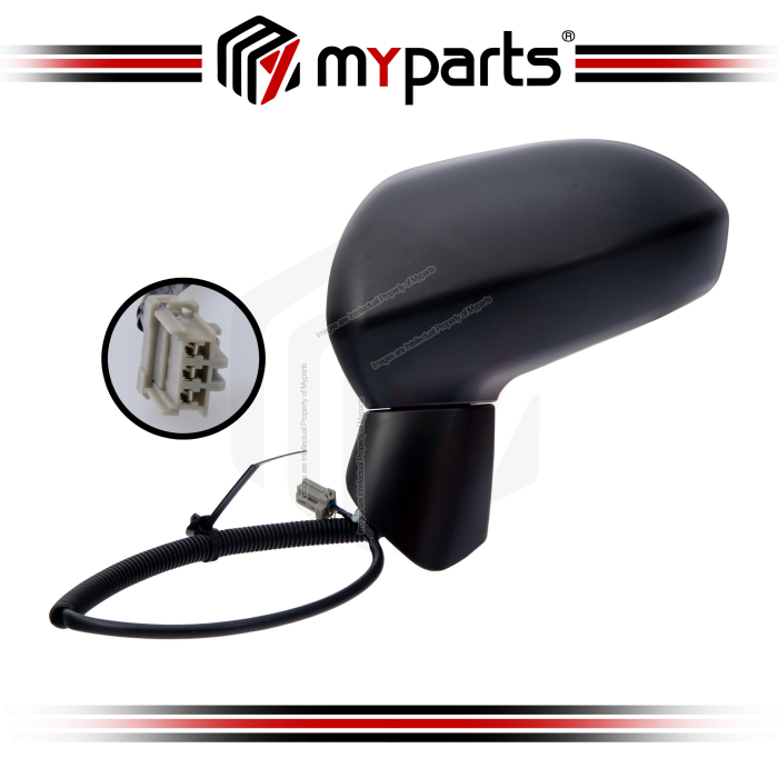 Side Door Mirror (Power, Convex, No Auto Flip)