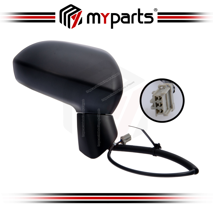 Side Door Mirror (Power, Convex, No Auto Flip)