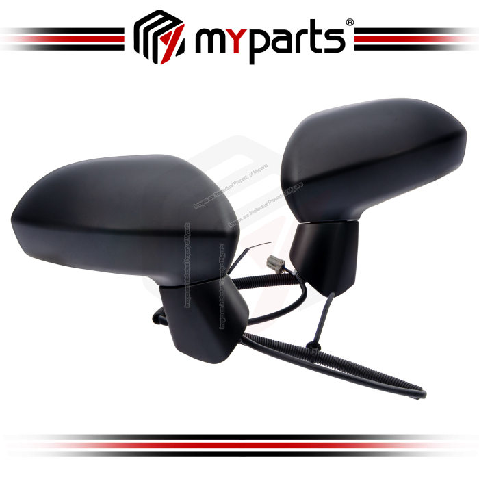 Side Door Mirror (Power, Convex, With Auto Flip) (Set LH+RH)