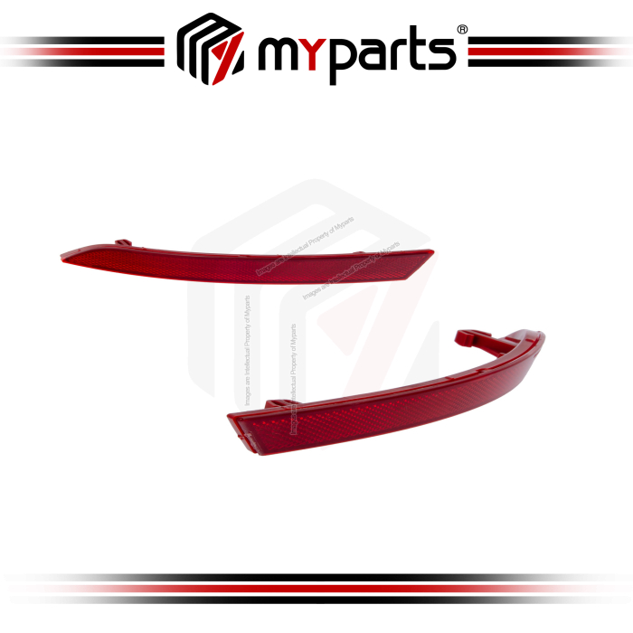 Rear Bumper Reflector (Set LH+RH)
