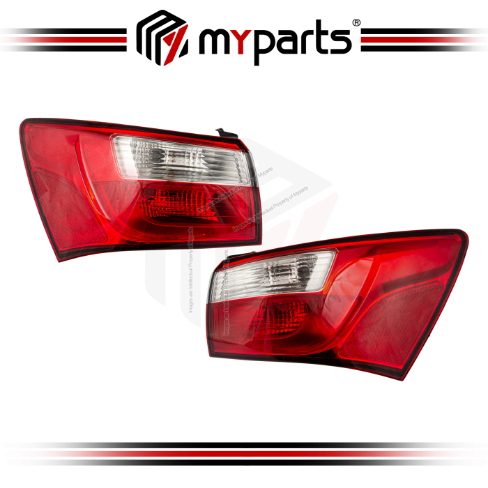 Tail Light Outer (TYC Taiwan) (Set LH+RH)