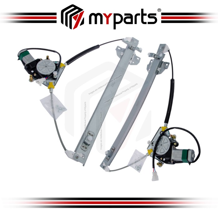 Door Window Regulator Front (4 Door) (With Motor) (Set LH+RH)