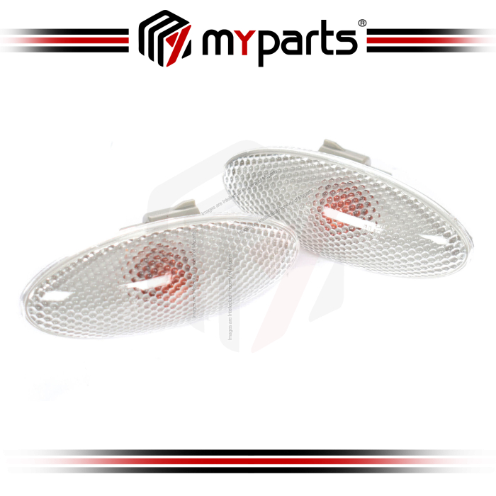 TYC Fits Toyota  RAV4 ACA30 Series 2005-2008 | Guard Flashers Fender Side Lights Turn Indicator Lamps | Pair of  LH Left Hand +  RH Right Hand