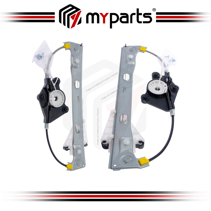 Door Window Regulator Rear (No Motor) (Set LH+RH)