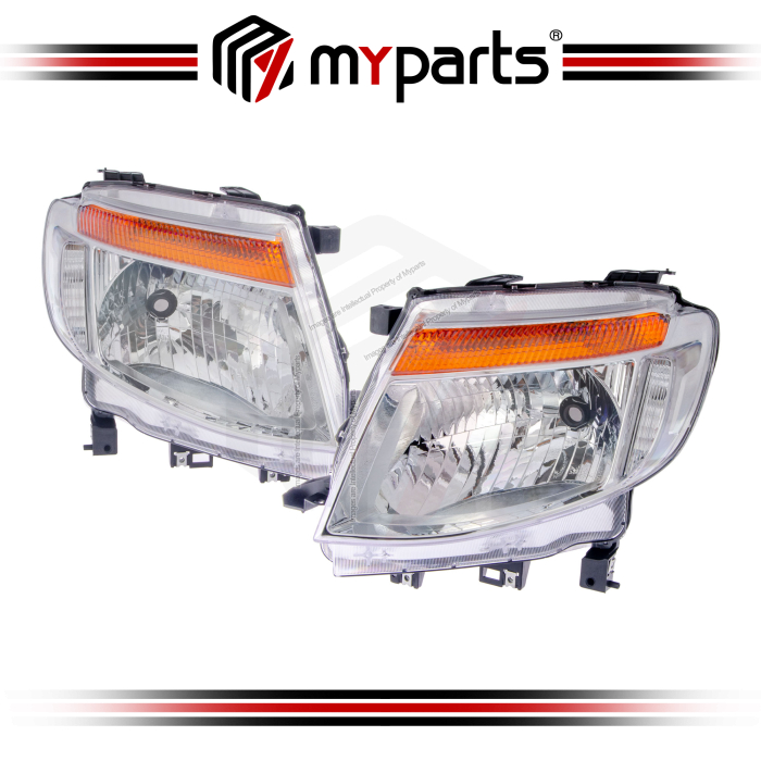 Head Light Chrome (China) (Set LH+RH)