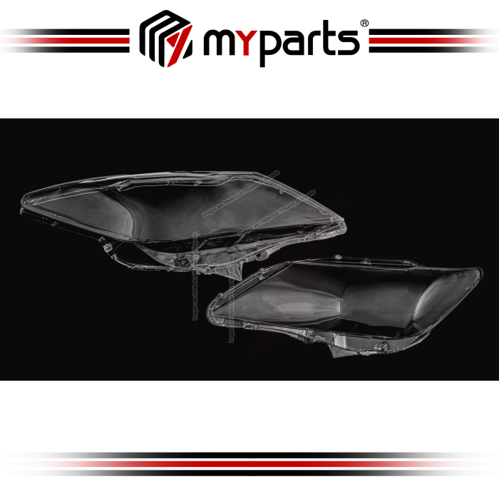 Head Light Lens Cover (HID Spec) (Set LH+RH)