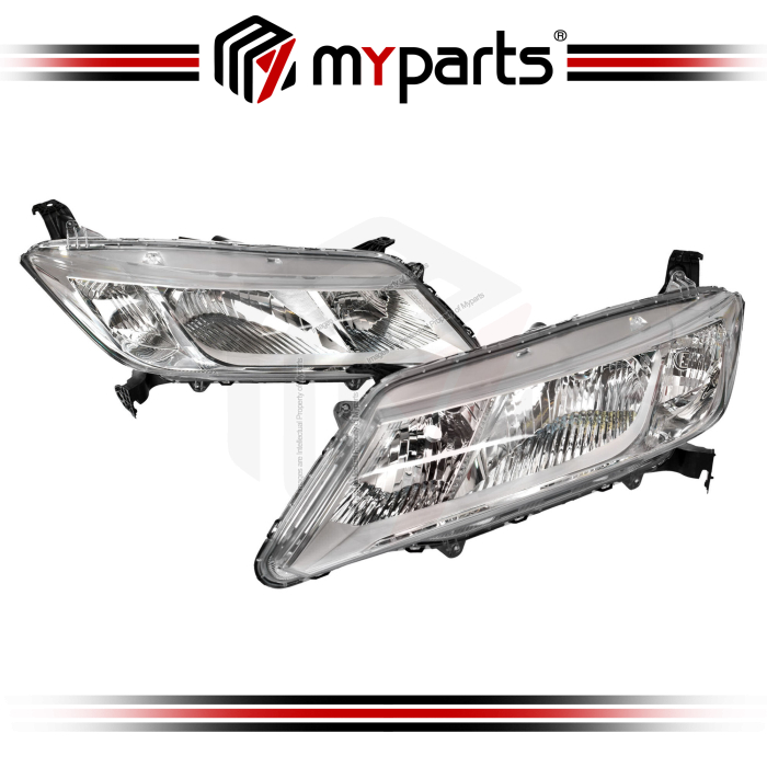 Head Light Chrome (TYC Taiwan) (Set LH+RH)