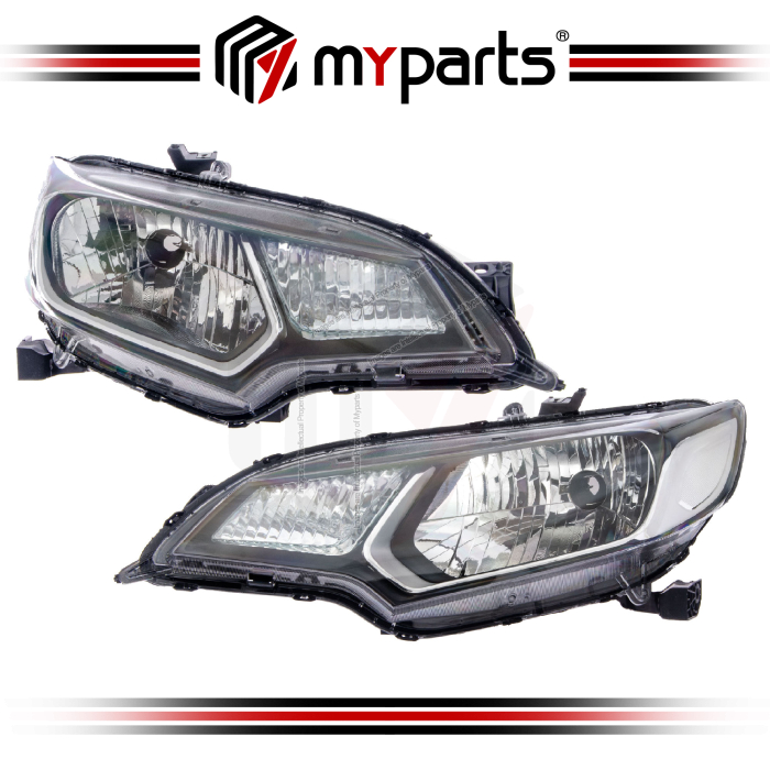 Head Light (China) (Electric Adjust) (Set LH+RH)