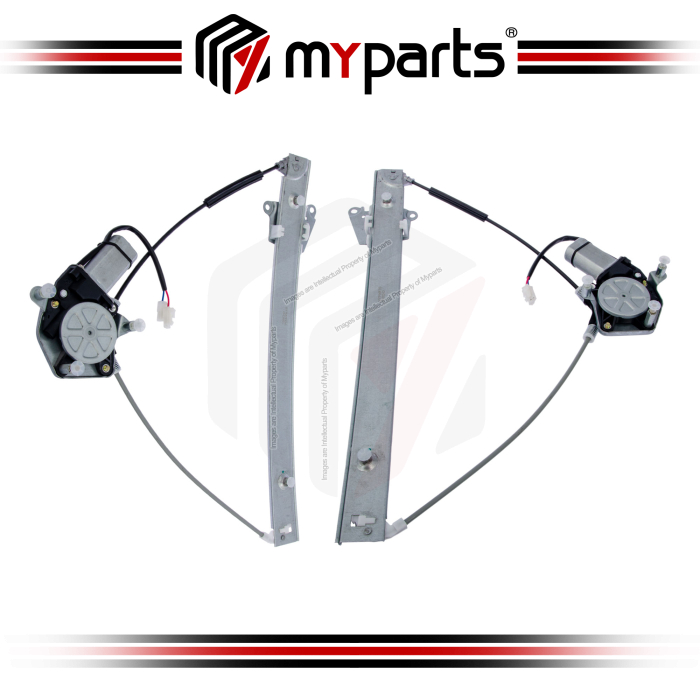 Door Window Regulator Front (With Motor) (Set LH+RH)