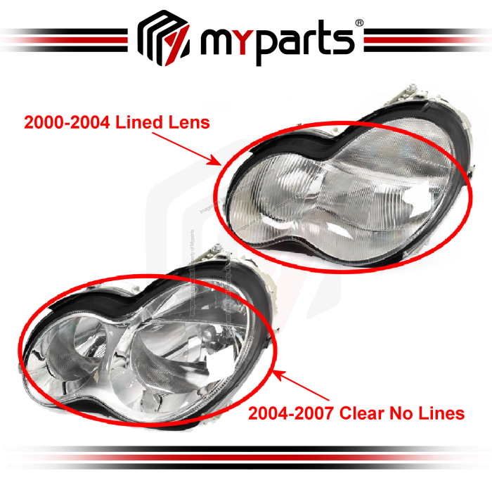 Head Light (No HID) BZC34500NC + BZC44500NH (VAR)