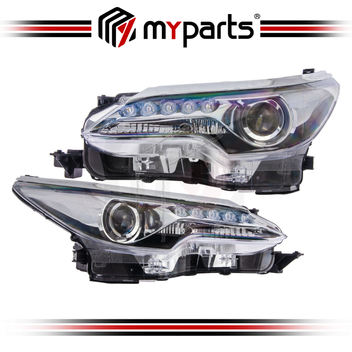Head Light (With LED) (Set LH+RH)